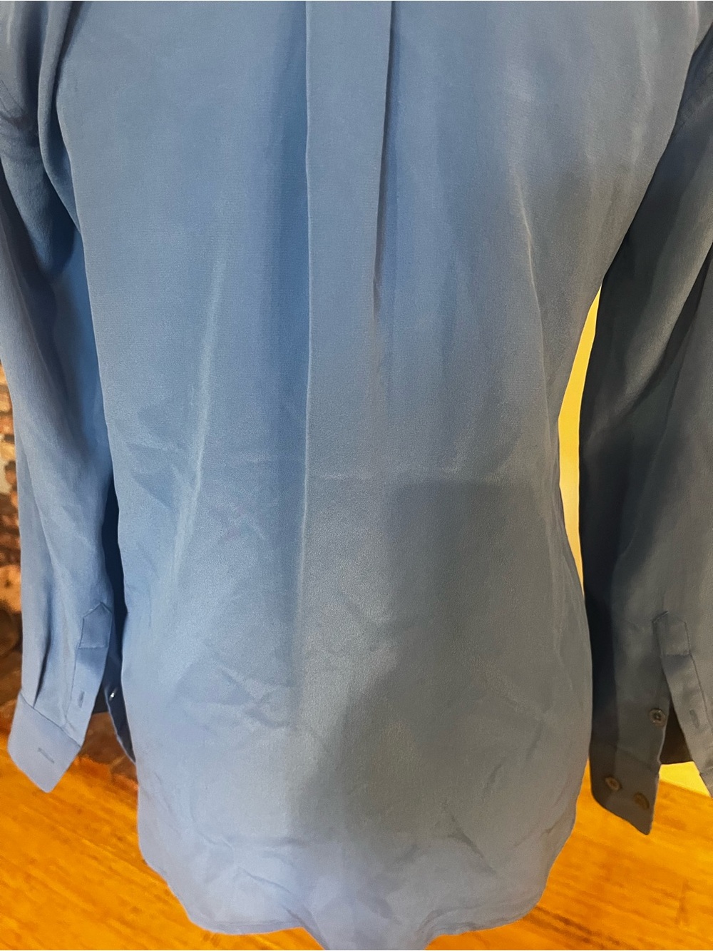 Equipment Silk-$204 PTP 19 Slim Signature Blouse - Picture 6 of 6